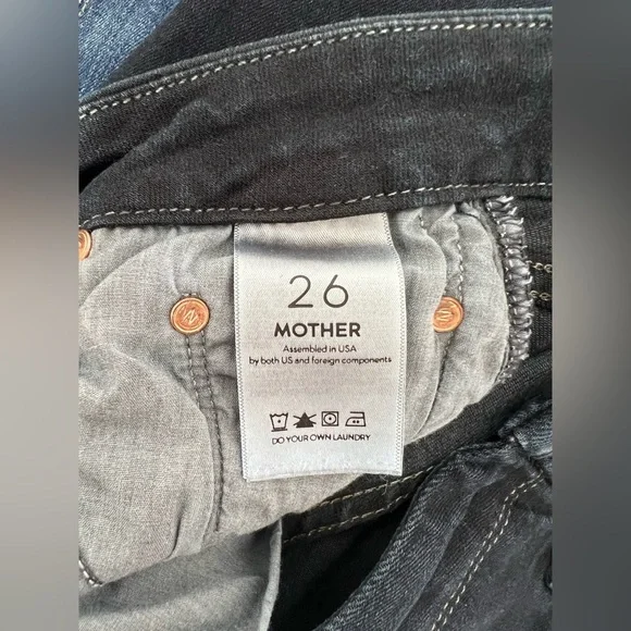 Mother Denim The Looker Crop in Coffee Tea or Me Size l - Picture 9 of 9